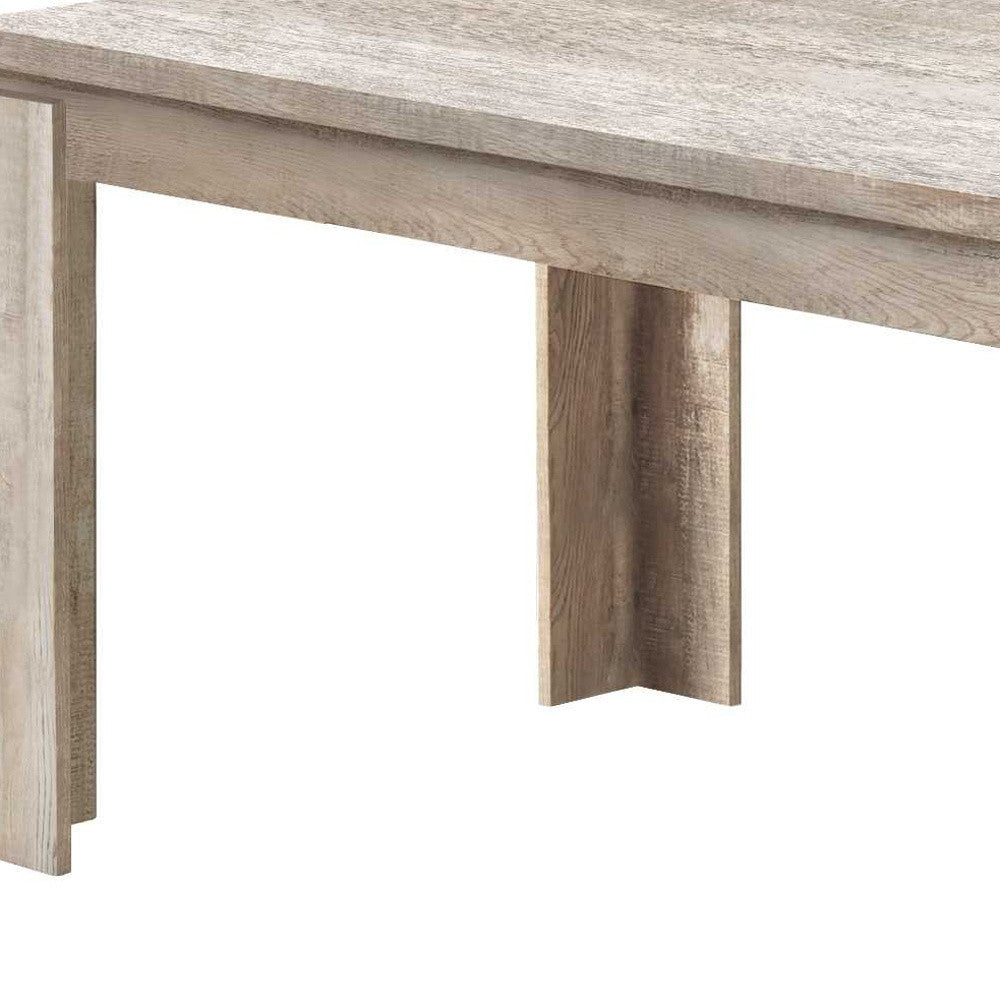 36" Taupe Dining Table