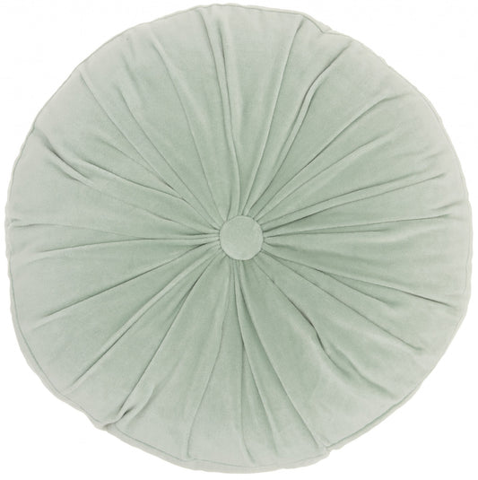 Lonny Mint Tufted Round Throw Pillow