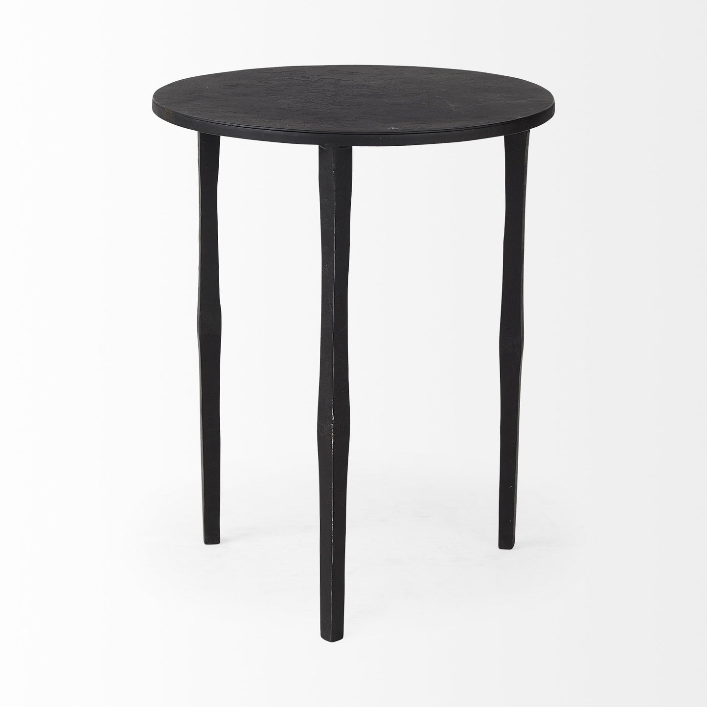 Minimal Black Iron Side Table