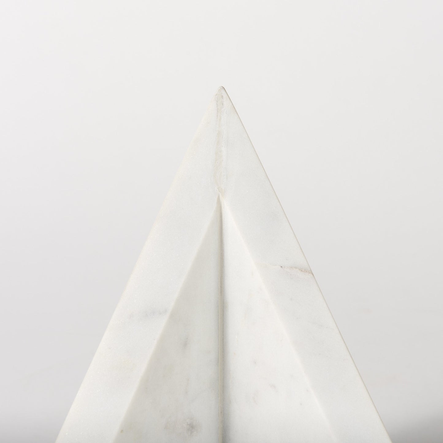 Triangle Marble Bookends